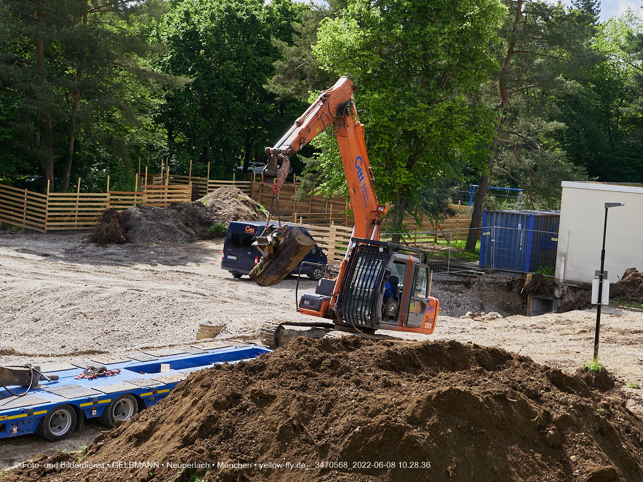 08.06.2022 - Baustelle zur Mütterberatung und Haus für Kinder
